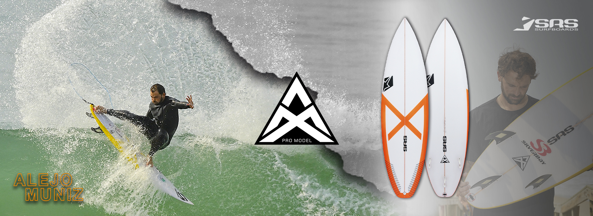 Alejo Muniz AMX High Performance Model - SRS Surfboards